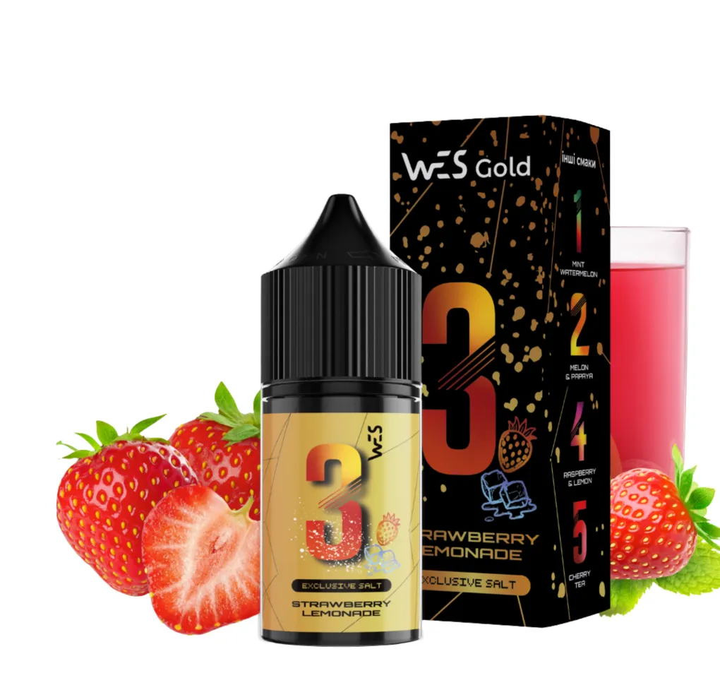 Ароматизатори WES Gold Syrawberry Lemonade 10 мл