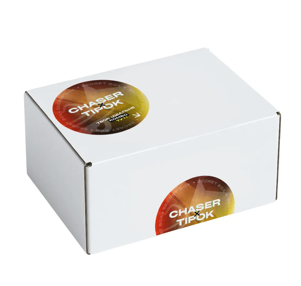 Подарунковий бокс Тіпок x Chaser Подарунковий бокс Тіпок x Chaser