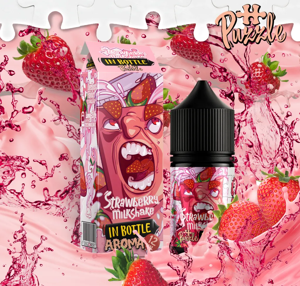 Ароматизатор In Bottle Strawberry Milkshake 12 мл Ароматизатор In Bottle Strawberry Milkshake 12 мл