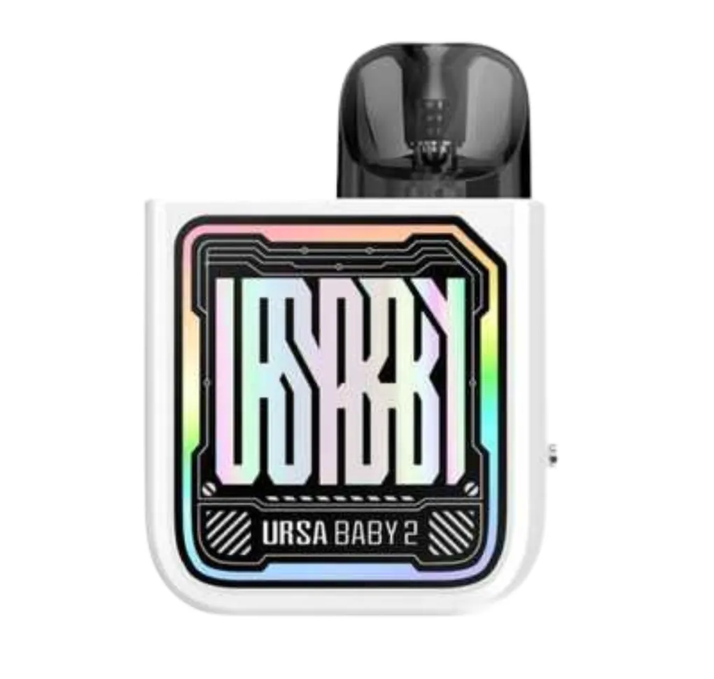 Lost Vape Ursa Baby 2 Tech White x Fancy Maze