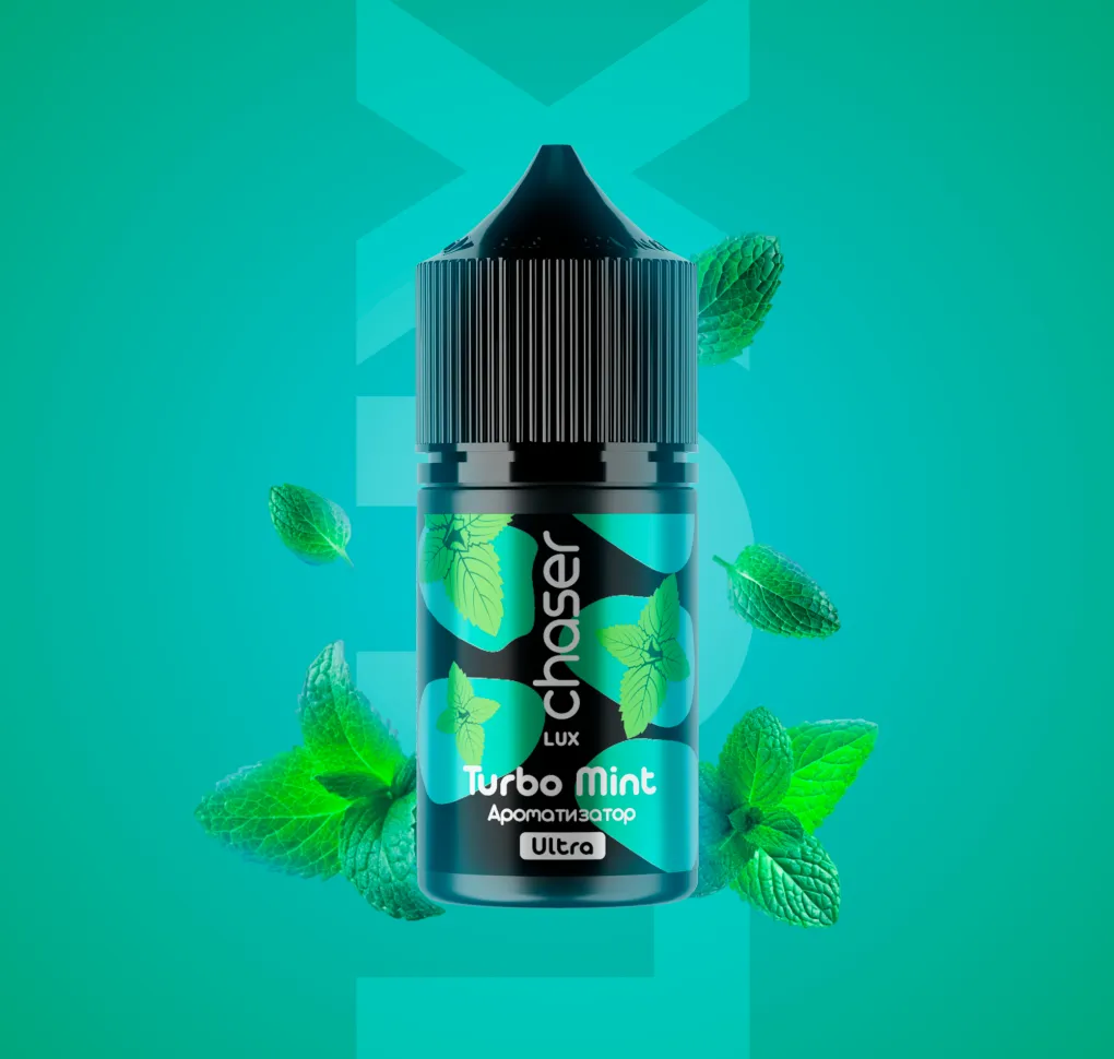АРОМАТИЗАТОР CHASER LUX TURBO MINT 12 мл