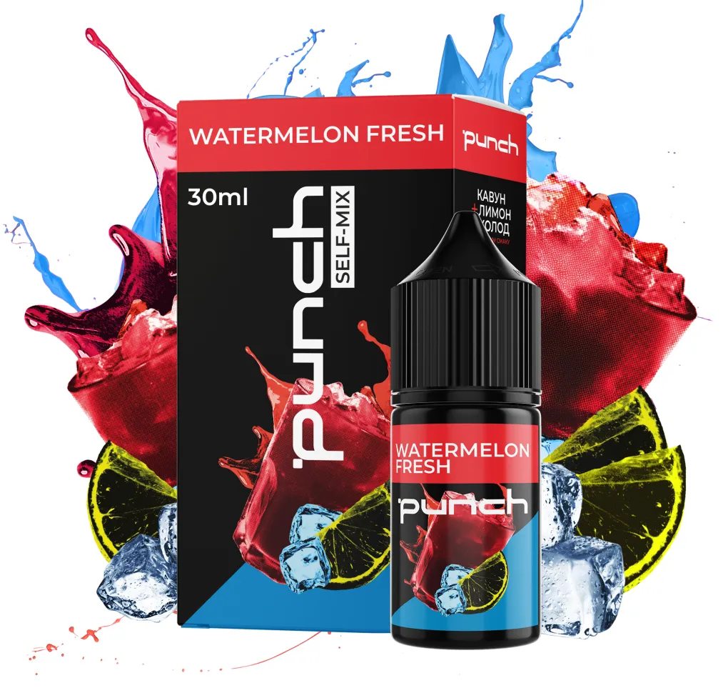 Ароматизатор Punch Watermelon Fresh 14 мл Ароматизатор Punch Watermelon Fresh 14 мл