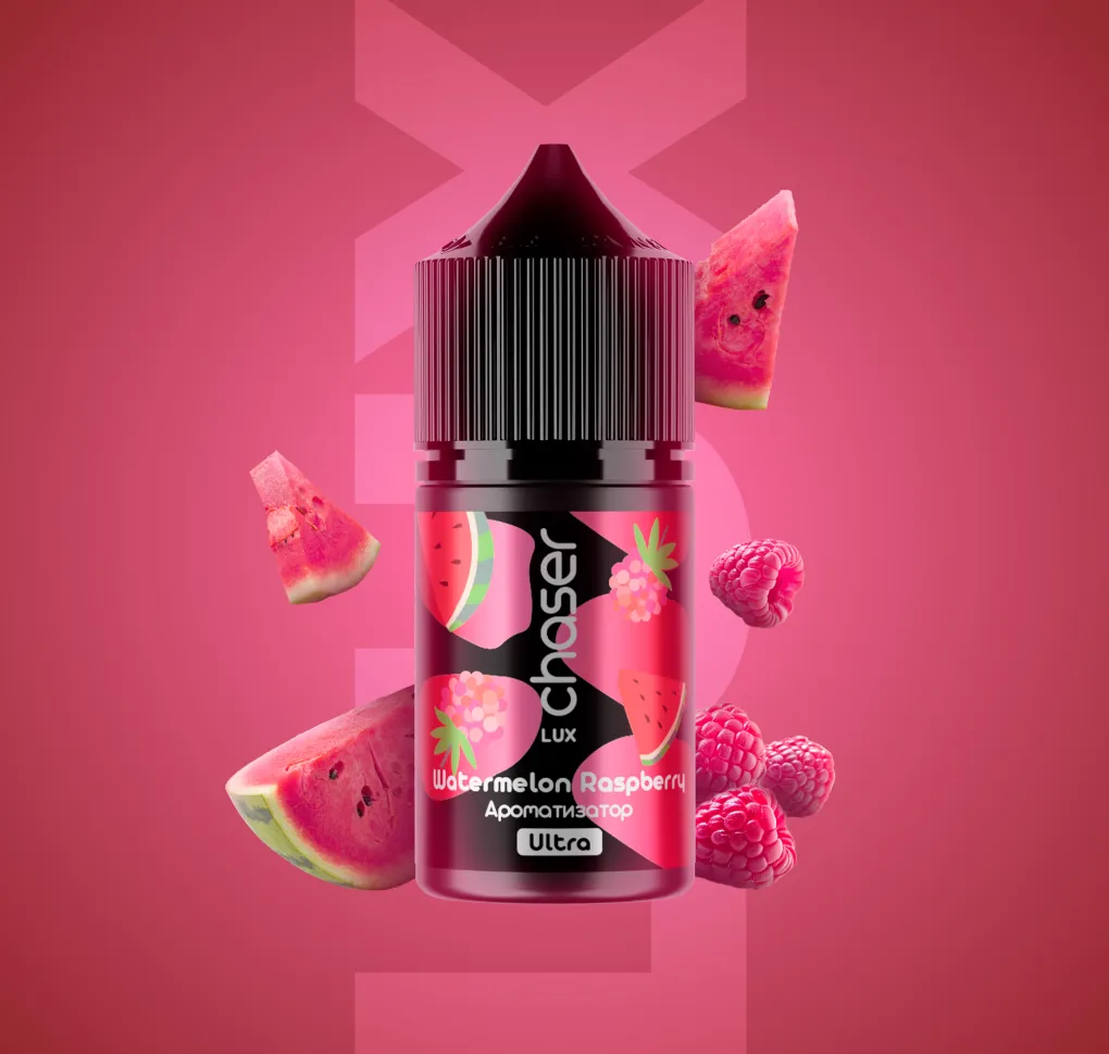 АРОМАТИЗАТОР CHASER LUX WATERMELON RASPBERRY 12 мл АРОМАТИЗАТОР CHASER LUX WATERMELON RASPBERRY 12 мл