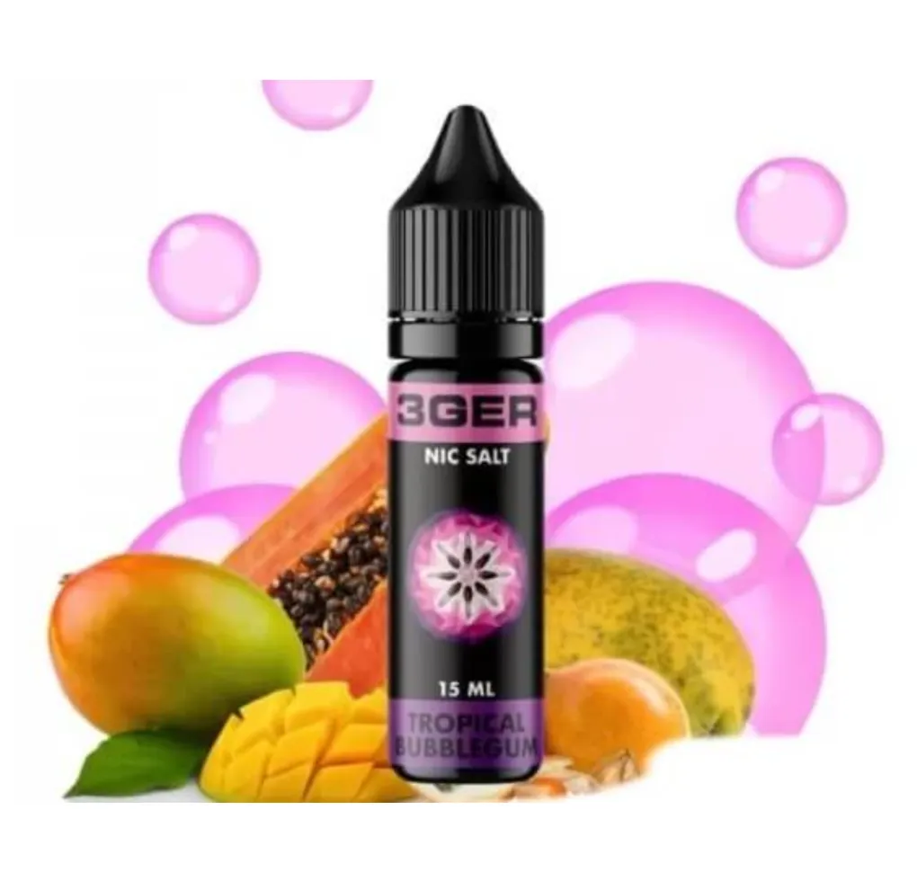 3Ger 15 мл 50 мг Tropic Bubblegum 3Ger 15 мл 50 мг Tropic Bubblegum