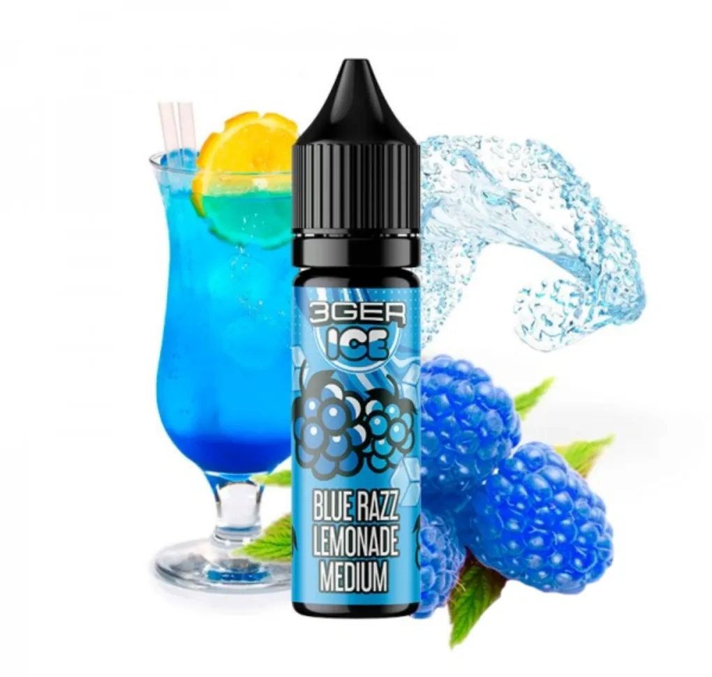 3Ger New 15 мл 50 мг Blue Razz Lemonade 3Ger New 15 мл 50 мг Blue Razz Lemonade