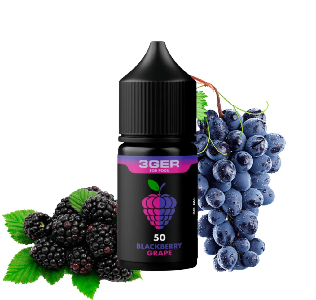 3Ger 30 мл 50 мг Blackcurrant Grape 3Ger 30 мл 50 мг Blackcurrant Grape