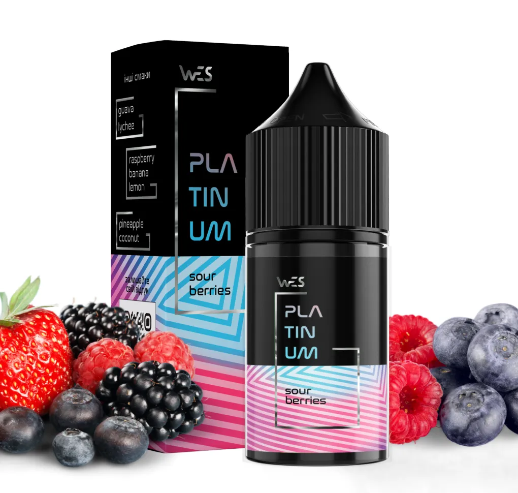 Ароматизатори WES Platinum Sour Berries 10 мл