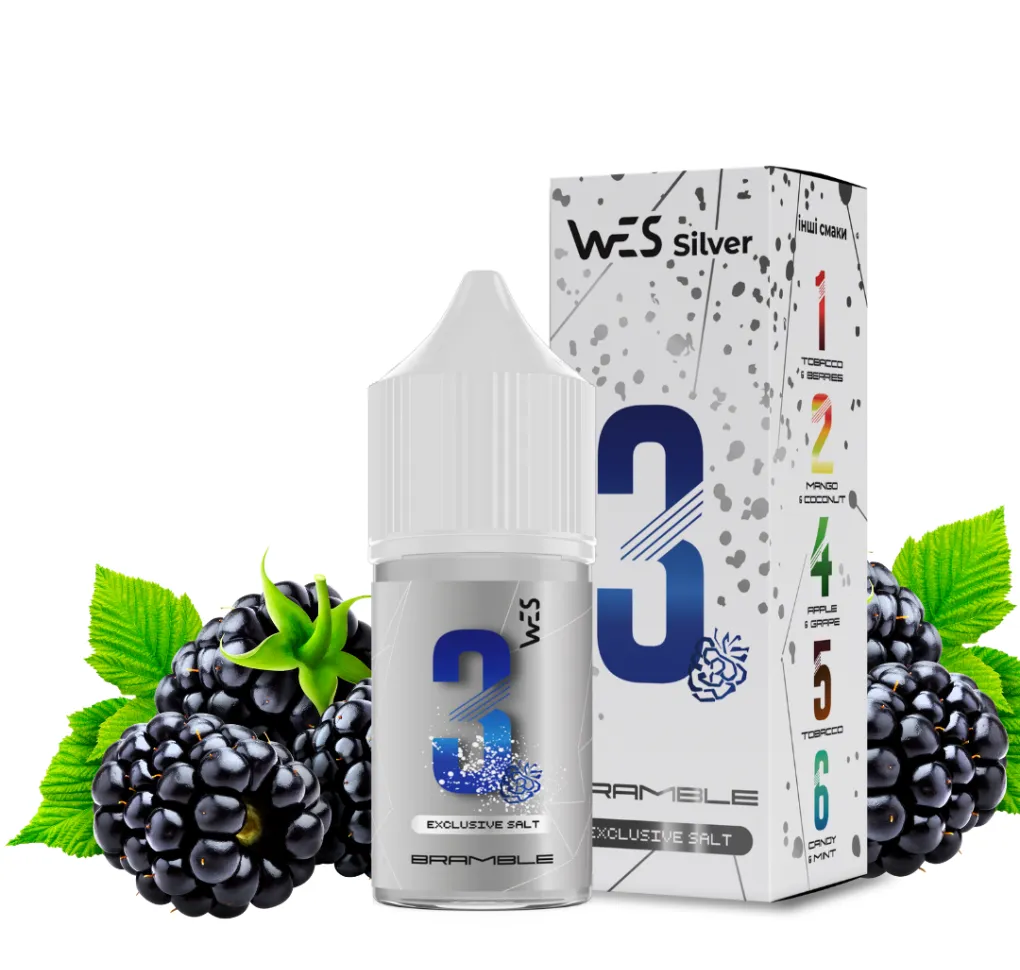 Ароматизатори WES Silver Brubmle 10 мл Ароматизатори WES Silver Brubmle 10 мл
