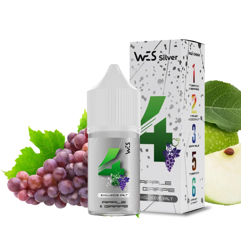 Ароматизатори WES Silver Apple Grape 10 мл