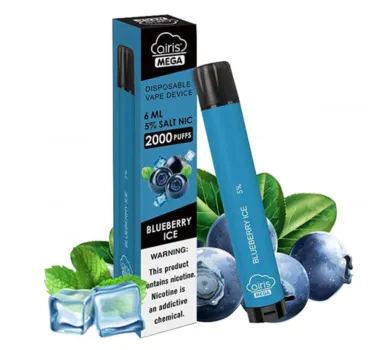 Електронна сигарета Airis Mega 2000 Blueberry Ice