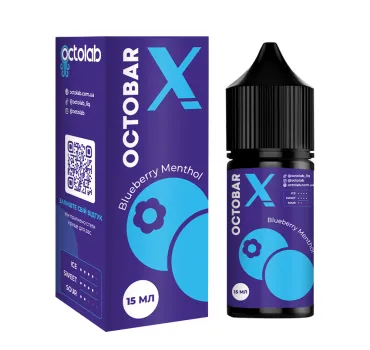 Ароматизатор Octobar X Blueberry Menthol 15 мл