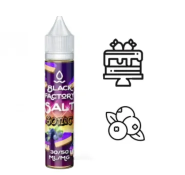 Black Factory 30 ml 50 mg Чорничний чізкейк