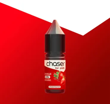 АРОМАТИЗАТОР Chaser For Pods СУНИЦЯ 4 мл