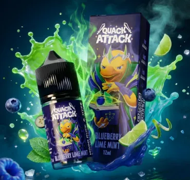 Ароматизатор Mood Duck Quack Attack Blueberry Lime Mint 12 мл
