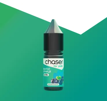 АРОМАТИЗАТОР Chaser For Pods ЧОРНИЦЯ З МЕНТОЛОМ 4 мл