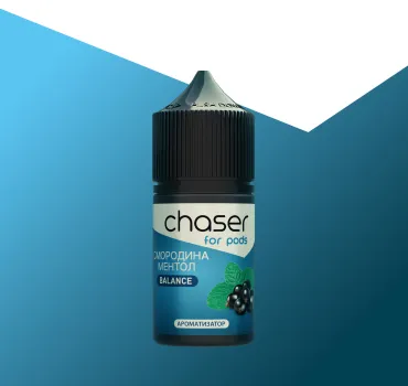 АРОМАТИЗАТОР CHASER For Pods СМОРОДИНА МЕНТОЛ 12 мл