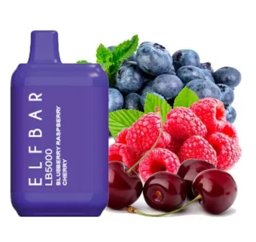 Elf Bar LB5000 Blueberry Raspberry Cherry