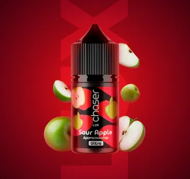АРОМАТИЗАТОР CHASER LUX SOUR APPLE 12 мл