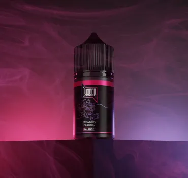 АРОМАТИЗАТОР CHASER BLACK Strawberry Blueberry 12 мл